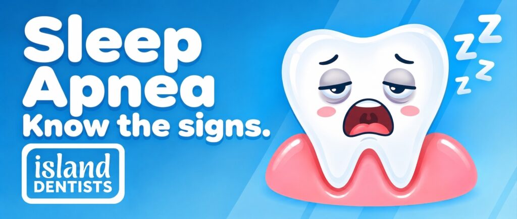 Dentist explaining airway treatment and oral appliance therapy for sleep apnea in Palatka, FL